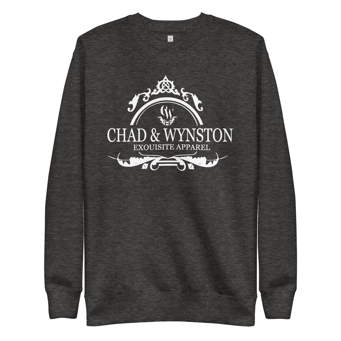 CHAD & WYNSTON SWEATSHIRT BLACK / WHITE