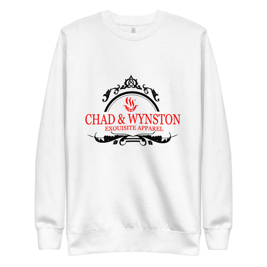 CHAD & WYNSTON SWEATSHIRT BLACK / RED