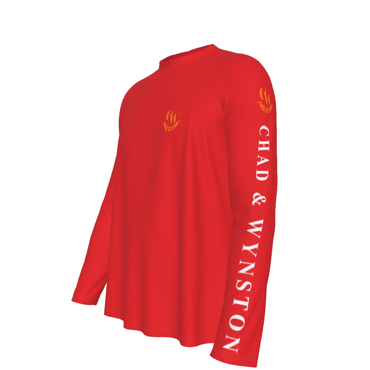 CHAD & WYNSTON Long Sleeve RED / ORANGE