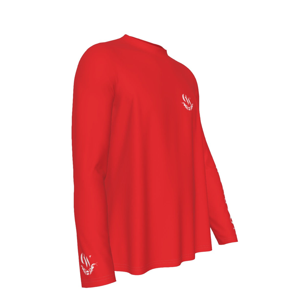 CHAD & WYNSTON Long Sleeve RED / WHITE